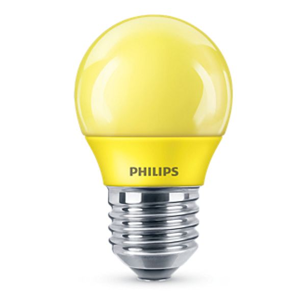 LED colored P45 E27 YELLOW 1PF/6 image 1