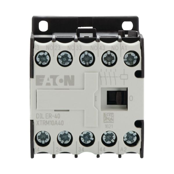Contactor relay, 24 V 50 Hz, N/O = Normally open: 4 N/O, Screw terminals, AC operation image 6