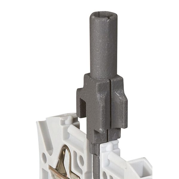Measurement socket Viking 3 - Ø4 mm plug - screw/spring - pitch 5,6 mm image 1