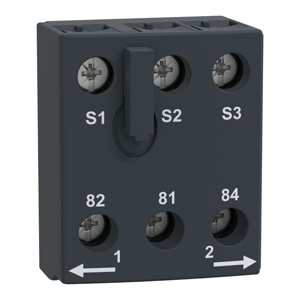 control terminal block - for reversing motor starter TeSys Ultra image 4