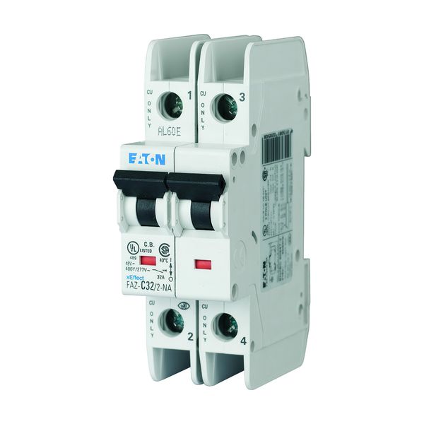 Miniature circuit breaker (MCB), 20 A, 2p, characteristic: C image 14