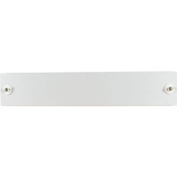 Front plate, for HxW = 250 x 1200 mm, blind, white image 2