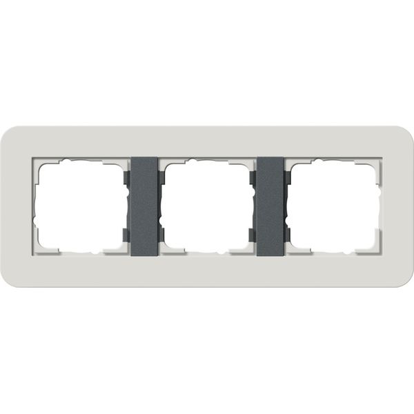 cov.fr. 3-g Gira E3 light grey/anthra. image 1