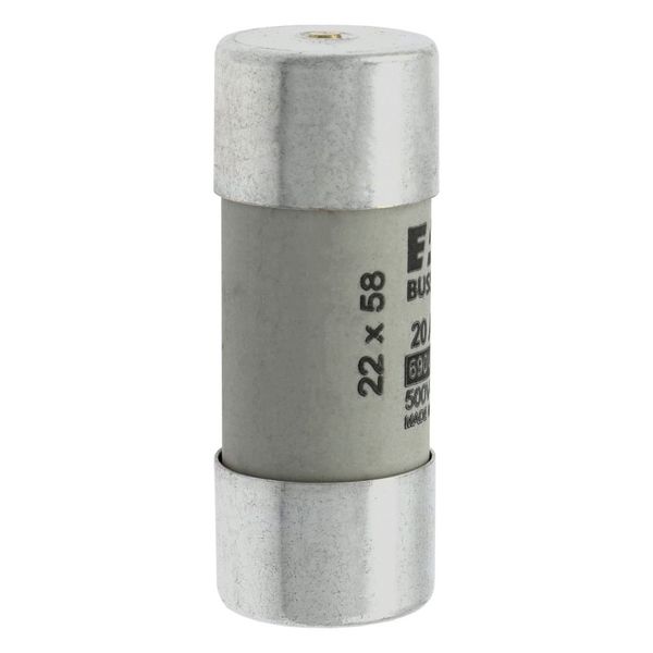 Fuse-link, LV, 20 A, AC 690 V, 22 x 58 mm, gL/gG, IEC, with striker image 20