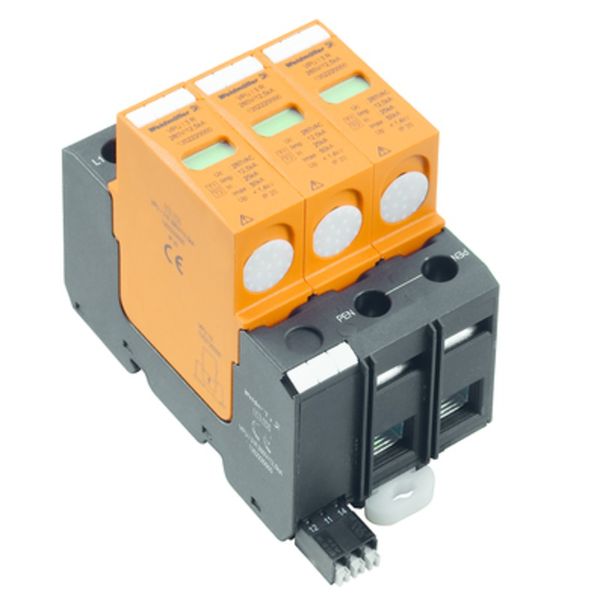 Surge voltage arrester  (power supply systems), with remote contact, T image 1