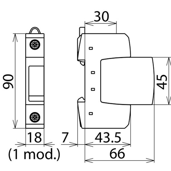 Surge arrester type 2 DEHNguard S image 2