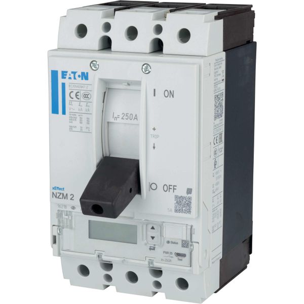 NZM2 PXR25 circuit breaker - integrated energy measurement class 1, 250A, 3p, Screw terminal image 15