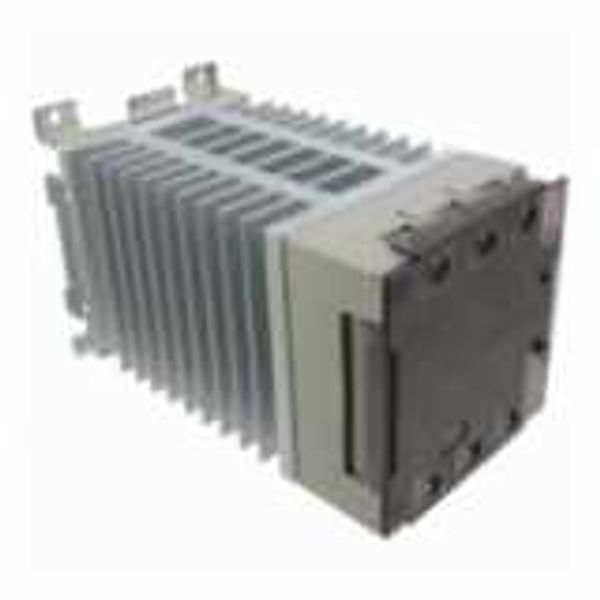 Solid state relay, 2-pole, DIN-track mounting, 25A, 528VAC max image 2