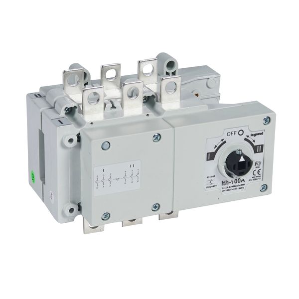 DCX-M changeover switche - size 2 - 3P - 100 A - I-O-II image 1