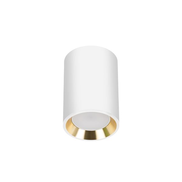 CHLOE MINI P20 round, body white, ring gold, edge white image 11