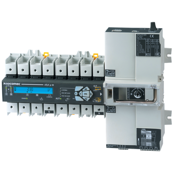 Automatic transfer switch ATyS p M 4P 80A 230/400 VAC image 1
