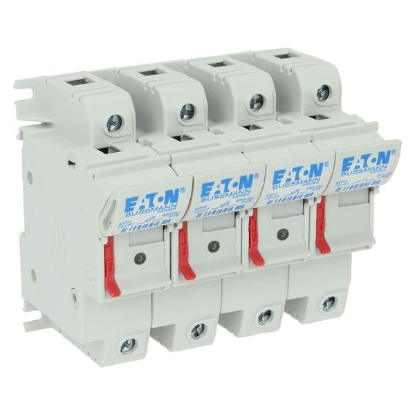 Fuse-holder, low voltage, 50 A, AC 690 V, 14 x 51 mm, 3P + neutral, IEC, with indicator image 16