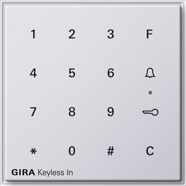 Gira Keyless In keypad Gira TX_44 (WP FM) p.white image 1