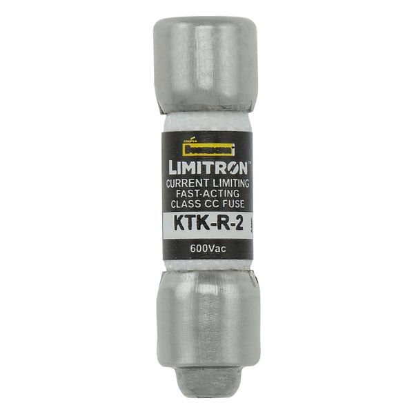 Fuse-link, LV, 2 A, AC 600 V, 10 x 38 mm, CC, UL, fast acting, rejection-type image 10