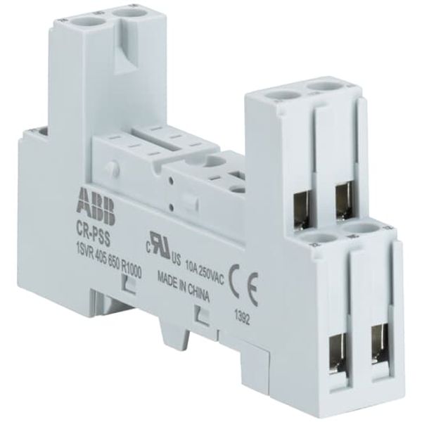 CR-PSS Standard socket for 1c/o or 2c/o CR-P relays image 2