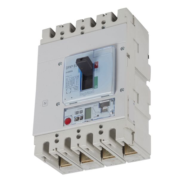 MCCB DPX³ 630 - Sg elec release + central - 4P - Icu 100 kA (400 V~) - In 500 A image 1