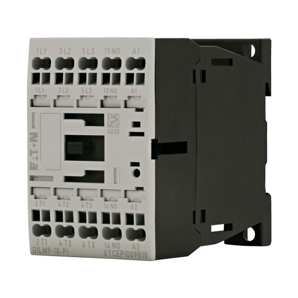 Contactor, 3 pole, 380 V 400 V 4 kW, 1 N/O, 220 V 50/60 Hz, AC operation, Push in terminals image 8