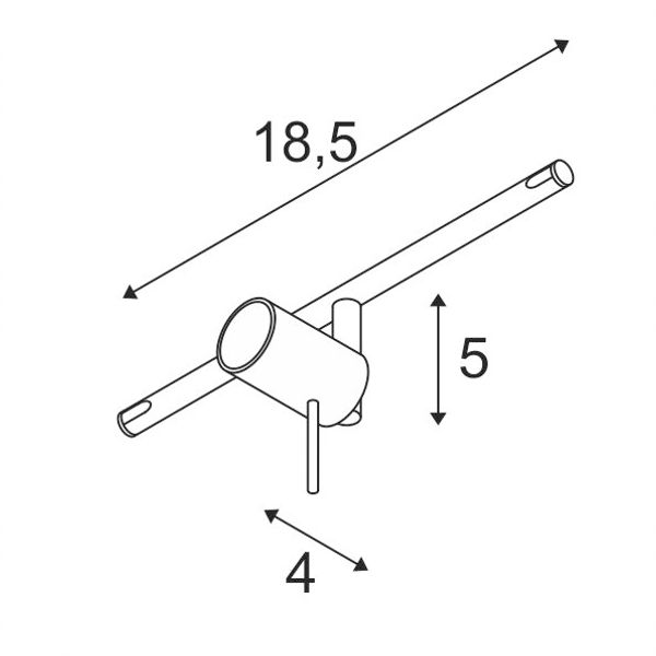 SYROS, cable luminaire for TENSEO, QR-C51, white image 2