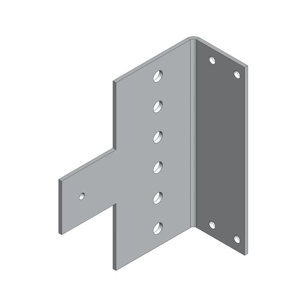 Duct angle for 40mm wiring ducts for terminals image 1