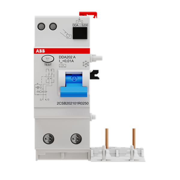 DDA202 A-25/0.01 Residual Current Device Block image 7