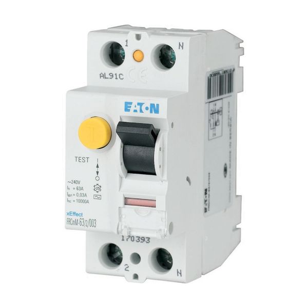 Residual current circuit breaker (RCCB), 16A, 2p, 300mA, type AC image 1