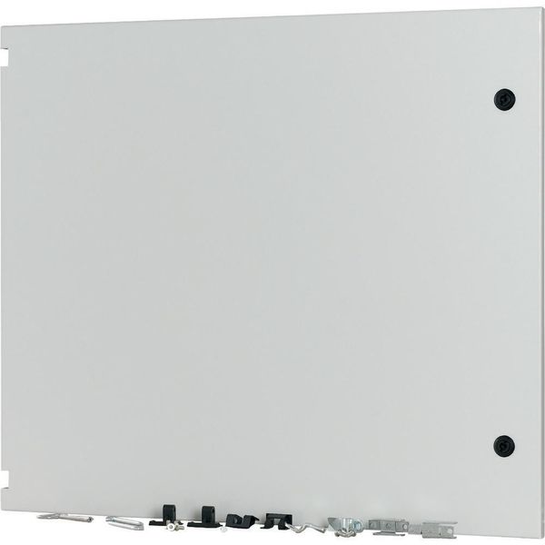 Front door for IZMX16, fixed, HxW=550x425mm, IP55, grey image 4