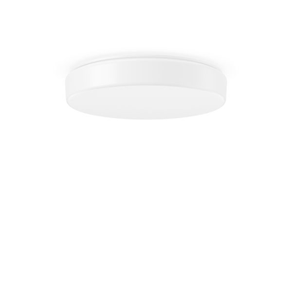 Flat Polymero Kreis, 19 W, 2100 lm, 840, white, on/off Ceiling and wal image 2