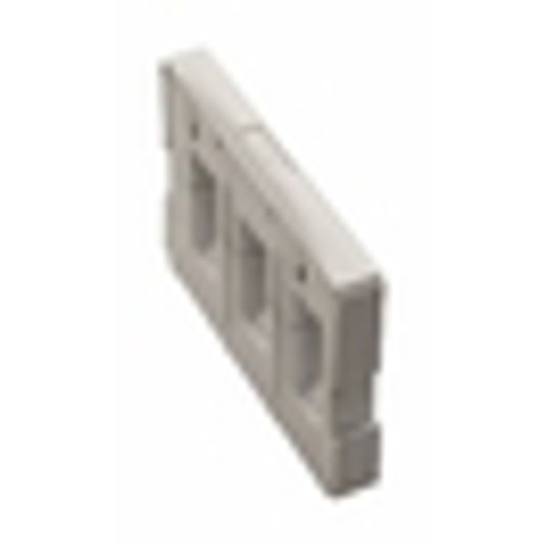 Busbar support 60 mm 3-pole, no end cover 2500A image 3