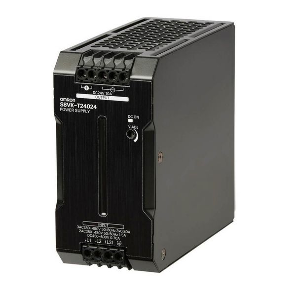 Book type power supply, Pro, 240 W, 24VDC, 10A, DIN rail mounting image 2