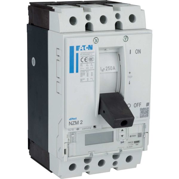 NZM2 PXR25 circuit breaker - integrated energy measurement class 1, 250A, 3p, Screw terminal image 17