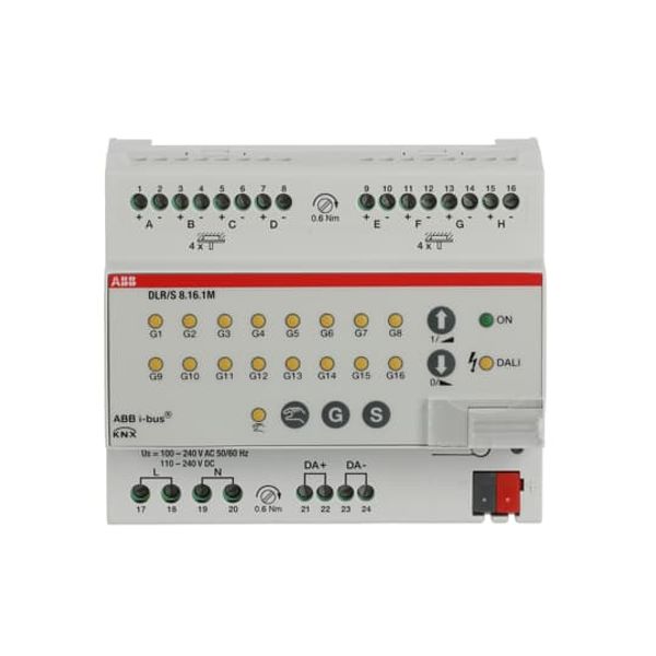 DLR/S8.16.1M DALI Light Controller, 8-fold, Manual Operation, MDRC image 7