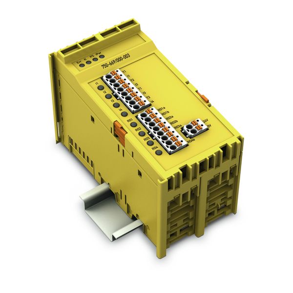 Fail-safe 4/4 channel digital input/relay output 48 VAC/ 60 VDC 6 A ye image 1
