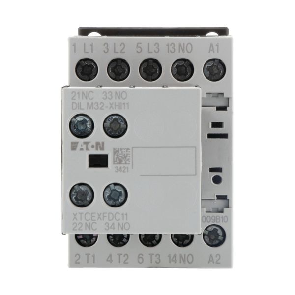 Contactor, 380 V 400 V 4 kW, 2 N/O, 1 NC, 24 V DC, DC operation, Screw terminals image 14