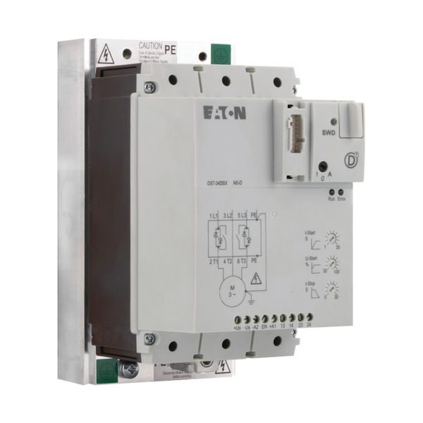 Soft starter, 100 A, 200 - 480 V AC, 24 V DC, Frame size: FS3, Communication Interfaces: SmartWire-DT image 7