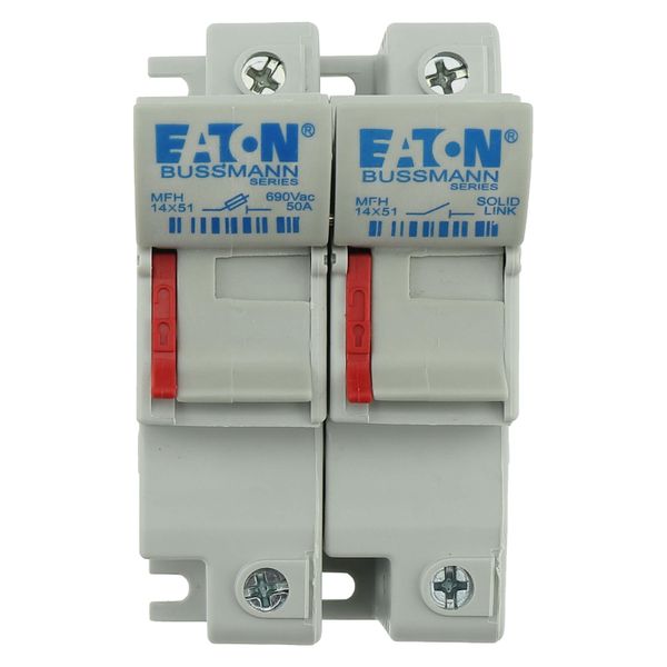 Fuse-holder, low voltage, 50 A, AC 690 V, 14 x 51 mm, 1P + neutral, IEC image 11