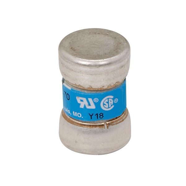 Eaton Bussmann series TPS telecommunication fuse, 170 Vdc, 10A, 100 kAIC, Non Indicating, Current-limiting, Non-indicating, Ferrule end X ferrule end, Glass melamine tube, Silver-plated brass ferrules image 9