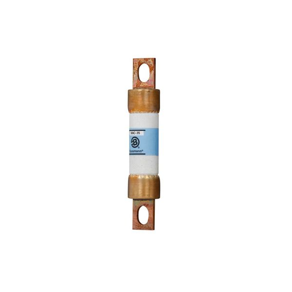 Eaton Bussmann series Tron KAC high speed fuse, 600V, 50A, 200 kAIC, Non Indicating, High speed fuse, Blade end X blade end, Stud image 16