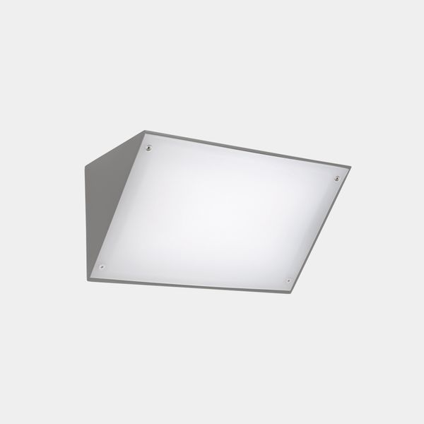 Wall fixture IP65 Curie PC Small E27 15 Grey 710lm image 2