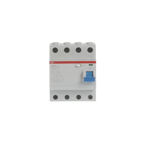F204 AC-25/0.5 Residual Current Circuit Breaker 4P AC type 500 mA image 4