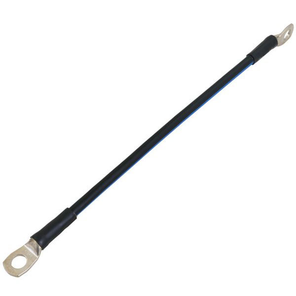 CuStAl earthing connector, cable lug on both ends D 17mm L 500mm image 1