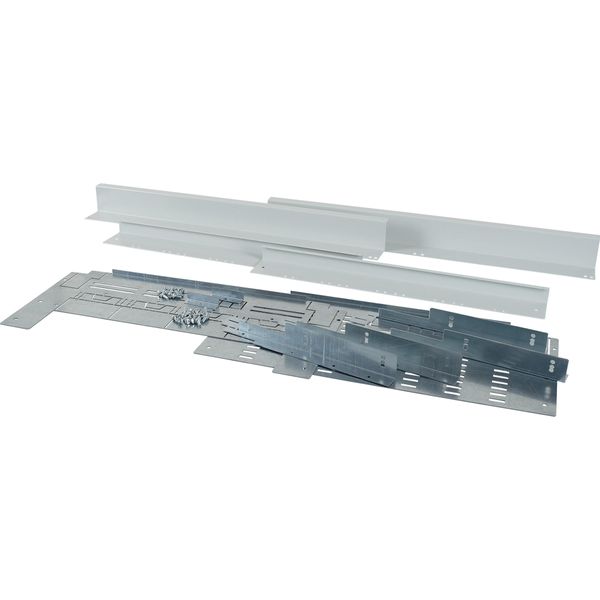 Mounting kit for fuse combination unit, covering multiple sections, section w=600mm image 2