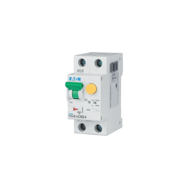 RCD/MCB combination, 6 A, 30 mA, MCB trip characteristic: C, 1p+N, RCD trip characteristic: A image 14