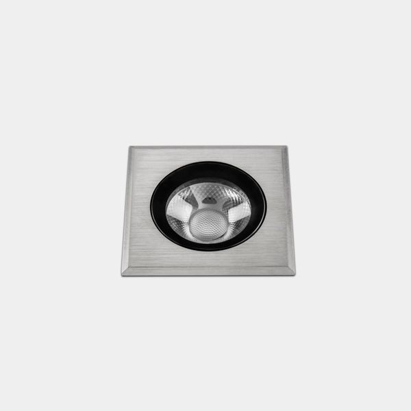 Recessed uplighting IP66-IP67 Max Big Square LED 13.8W LED warm-white 2700K AISI 316 stainless steel 1086lm image 1