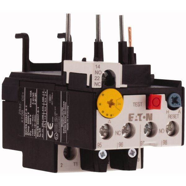 Overload relay, ZB32, Ir= 6 - 10 A, 1 N/O, 1 N/C, Direct mounting, IP20 image 4