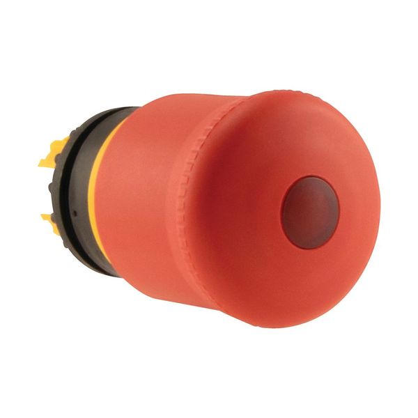 Emergency stop/emergency switching off pushbutton, RMQ-Titan, Mushroom-shaped, 38 mm, Illuminated with LED element, Pull-to-release function, Red, yel image 14