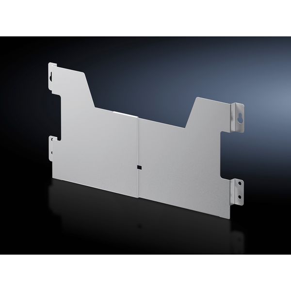 AX Sheet steel wiring plan pocket, width-variable, L: 475 - 575 mm image 1