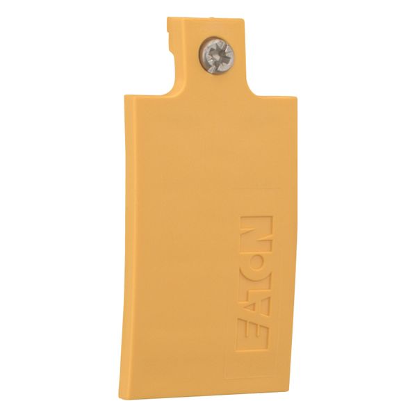 Screw-on cover, insulated material, yellow image 16