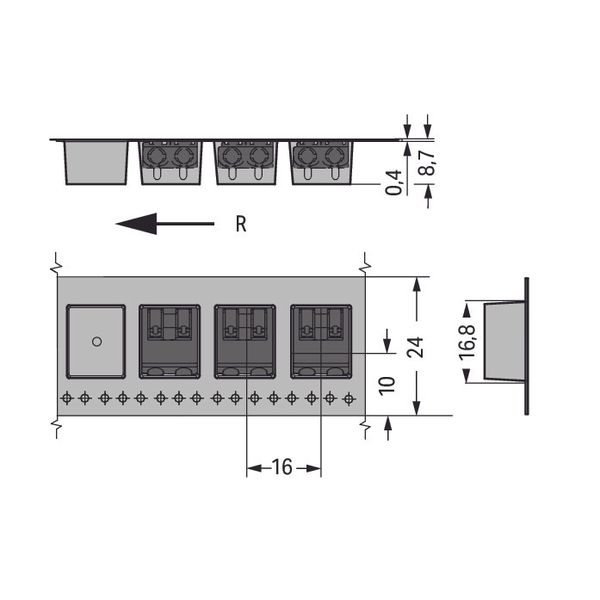 THR PCB terminal block image 3