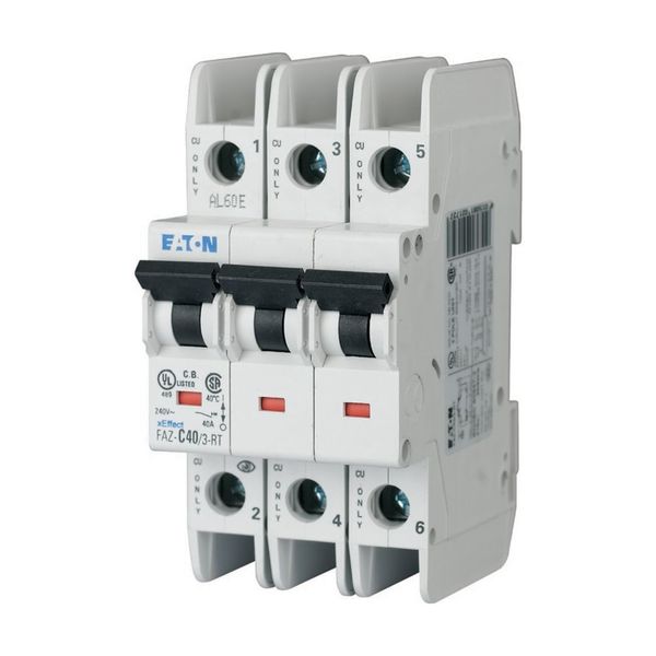 Miniature circuit breaker (MCB), 4 A, 3p, characteristic: B image 6