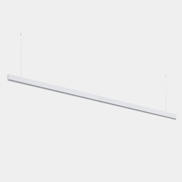 Lineal lighting system Infinite Slim Continuidad Pendant 2800mm 71.4 3000K CRI 90 DALI-2/PUSH White IP40 8702lm image 1